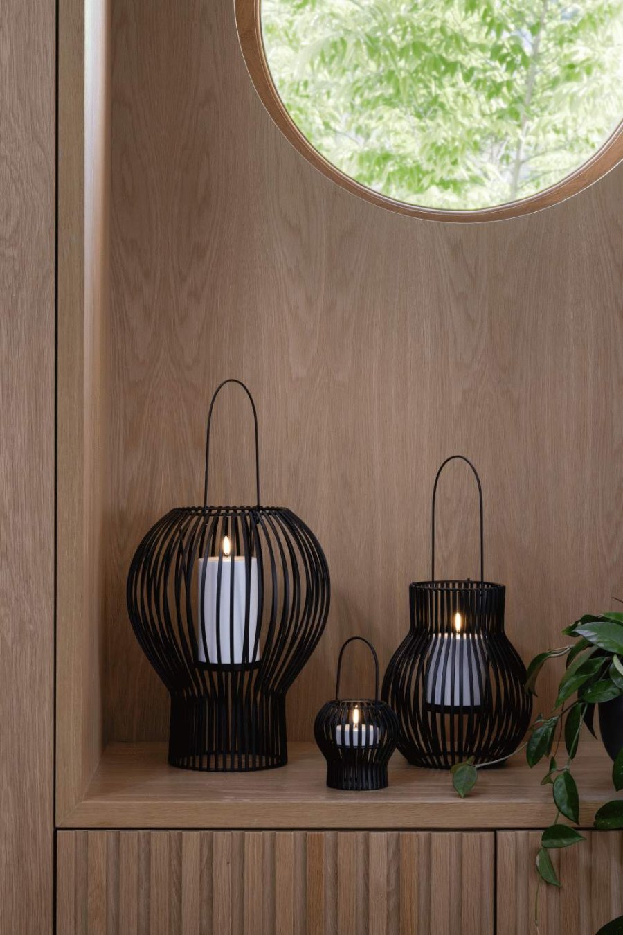 Uyuni Lighting Upside Down Lanterne H35 cm, Sort