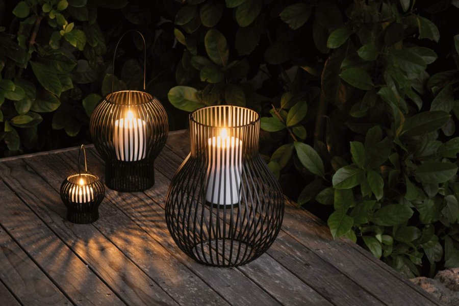 Uyuni Lighting Upside Down Lanterne H25,5 cm, Sort