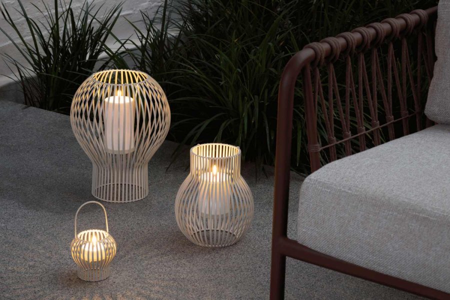 Uyuni Lighting Upside Down Lanterne H25,5 cm, Light Grey