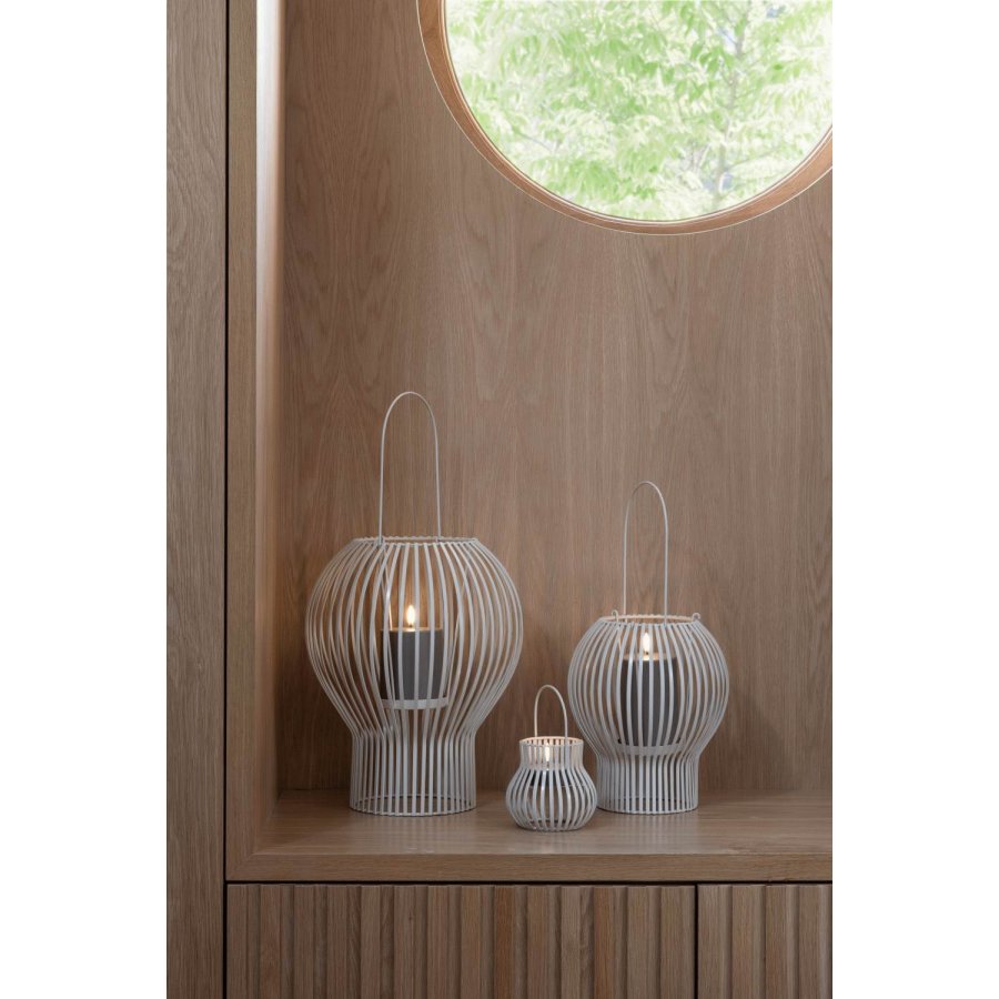 Uyuni Lighting Upside Down Lanterne H25,5 cm, Light Grey