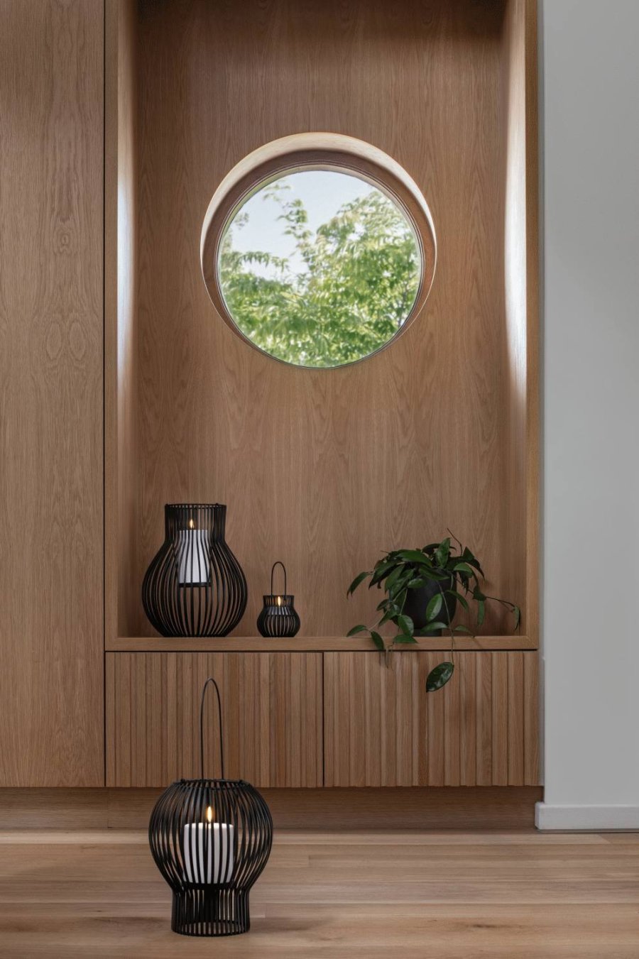 Uyuni Lighting Upside Down Lanterne H10 cm, Sort