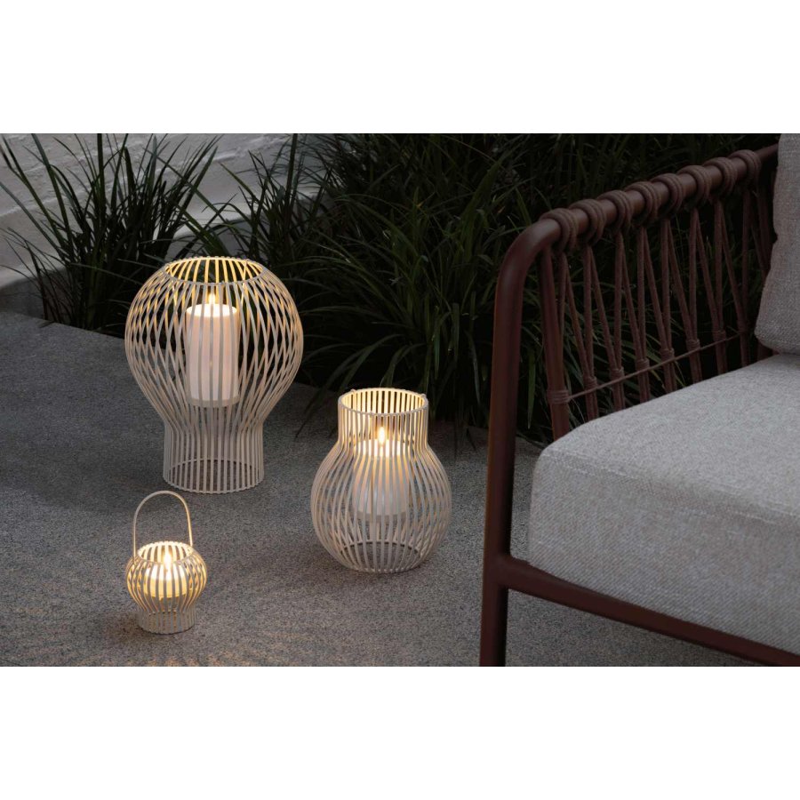 Uyuni Lighting Upside Down Lanterne H10 cm, Light Grey