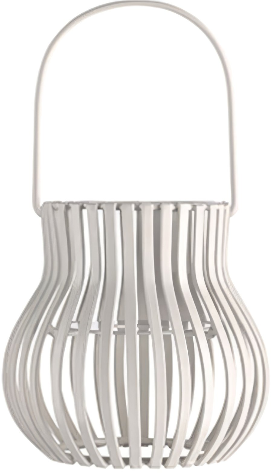 Uyuni Lighting Upside Down Lanterne H10 cm, Light Grey