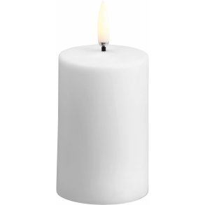 Uyuni Lighting Bloklys Udend�rs LED �5xH7,8 cm, Hvid Plastik