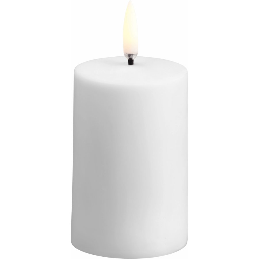 Uyuni Lighting Bloklys Udend�rs LED �5xH7,8 cm, Hvid Plastik