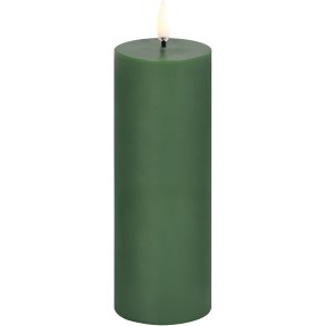 Uyuni Lighting Bloklys LED 5,8xH15 cm, Olive Green