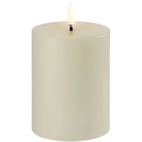 Uyuni Lighting Bloklys LED 7,8xH10 cm, Oyster Grey