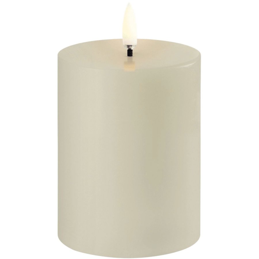 Uyuni Lighting Bloklys LED 7,8xH10 cm, Oyster Grey