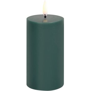 Uyuni Lighting Bloklys LED 5,8xH10 cm, Pine Green