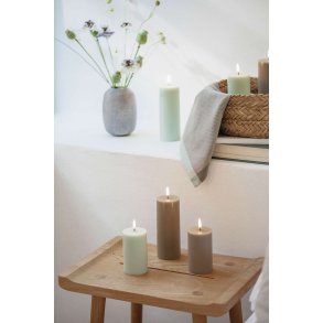 Uyuni Lighting Bloklys LED Ø5,8xH15 cm, Sandstone