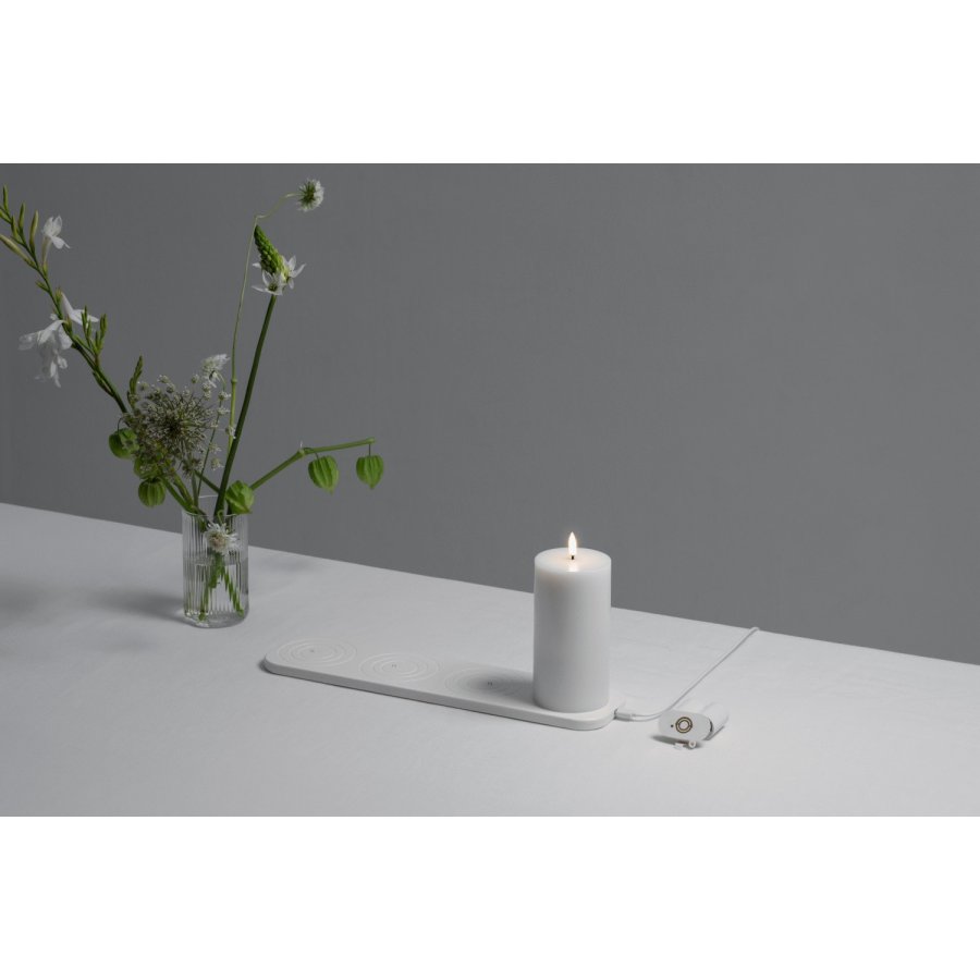 Uyuni Lighting Genopladelig C-Batteriindsats til Bloklys