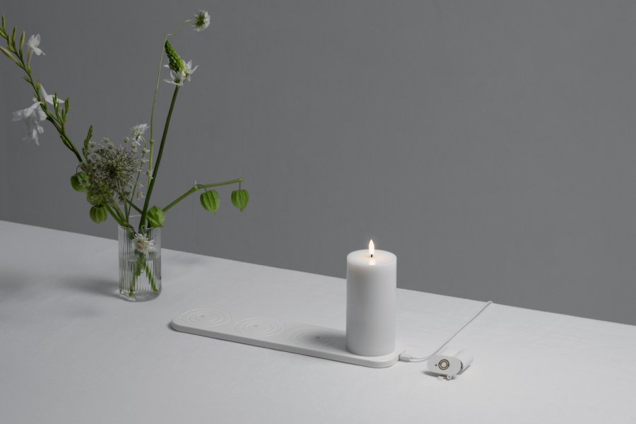 Uyuni Lighting Genopladelig C-Batteriindsats til Bloklys