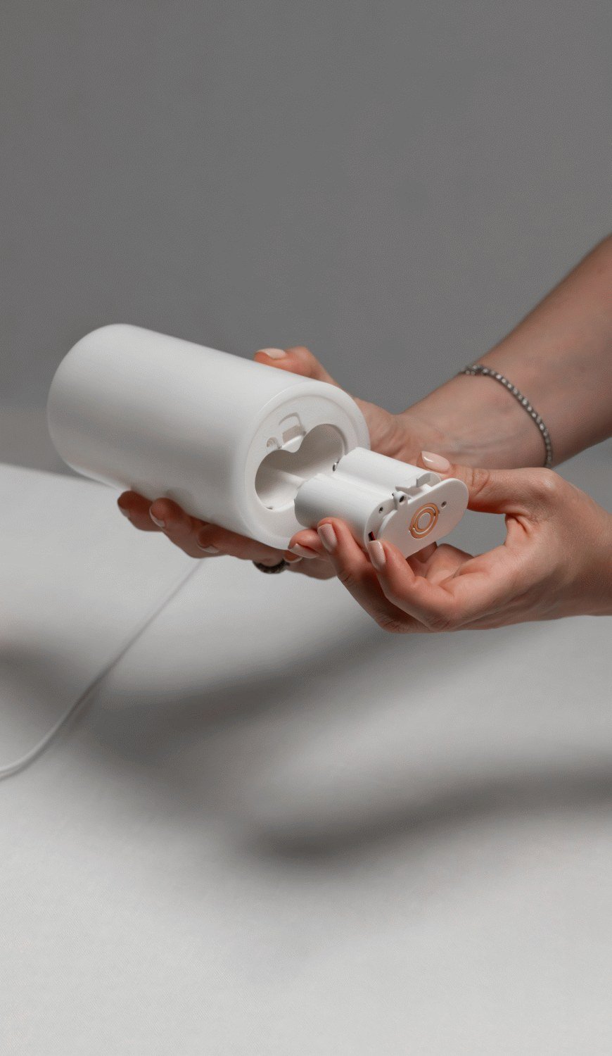 Uyuni Lighting Genopladelig C-Batteriindsats til Bloklys