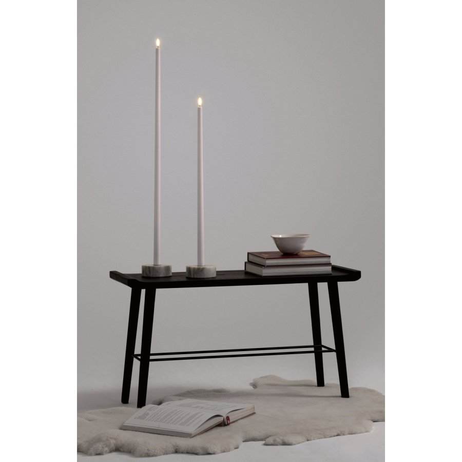 Uyuni Lighting Kronelys LED 2,3xH75 cm, Light Lavender