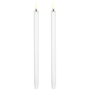 Uyuni Lighting Kertelys LED 2 stk. Ø1,3xH25 cm, Nordic White