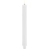 Uyuni Lighting Kronelys m. Riller LED 2 stk. 3,2xH25,5 cm, Nordic White