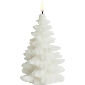 Uyuni Lighting Juletrsformetlys LED 10xH15 cm, Nordic White