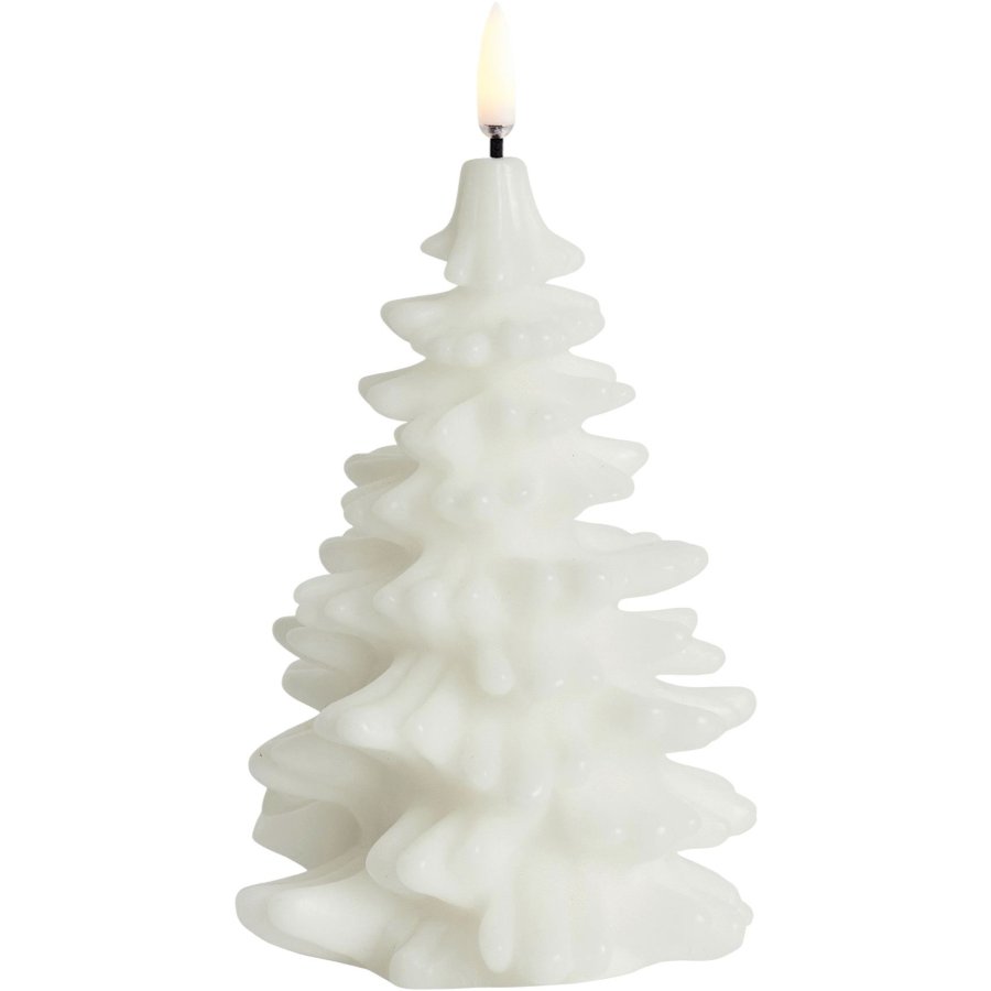 Uyuni Lighting Juletrsformetlys LED 10xH15 cm, Nordic White