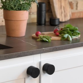 EKTA Living Wood Knot Knage 2 stk. Ø2,8 cm, Sort Eg