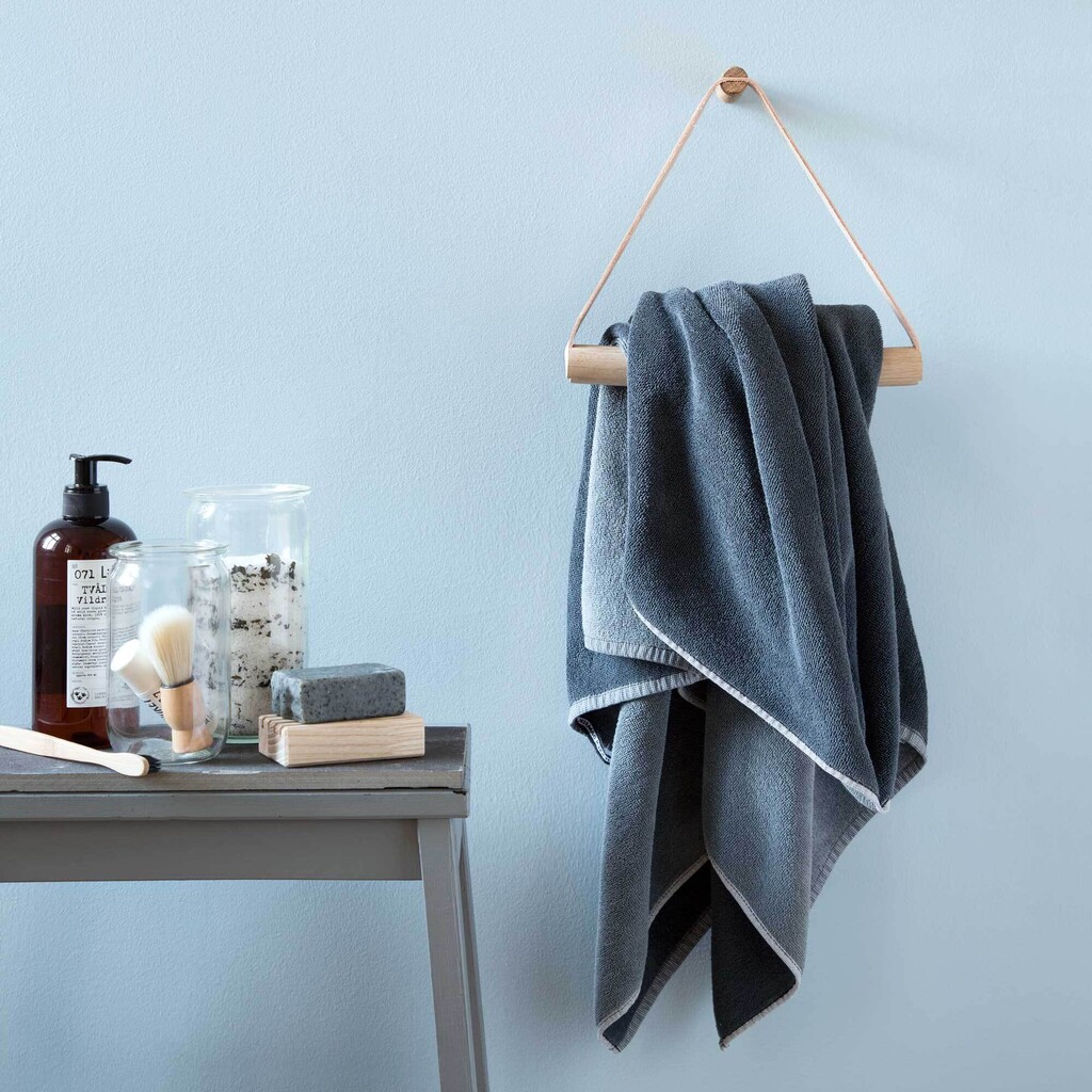 Adelaide lavendel telt Ekta Living Håndklædeholder 25 cm, Eg - Div. Badeværelsestilbehør - Hjem.dk