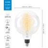 WIZ Justerbar G200 Wi-Fi LED Pre E27 40W, Klar