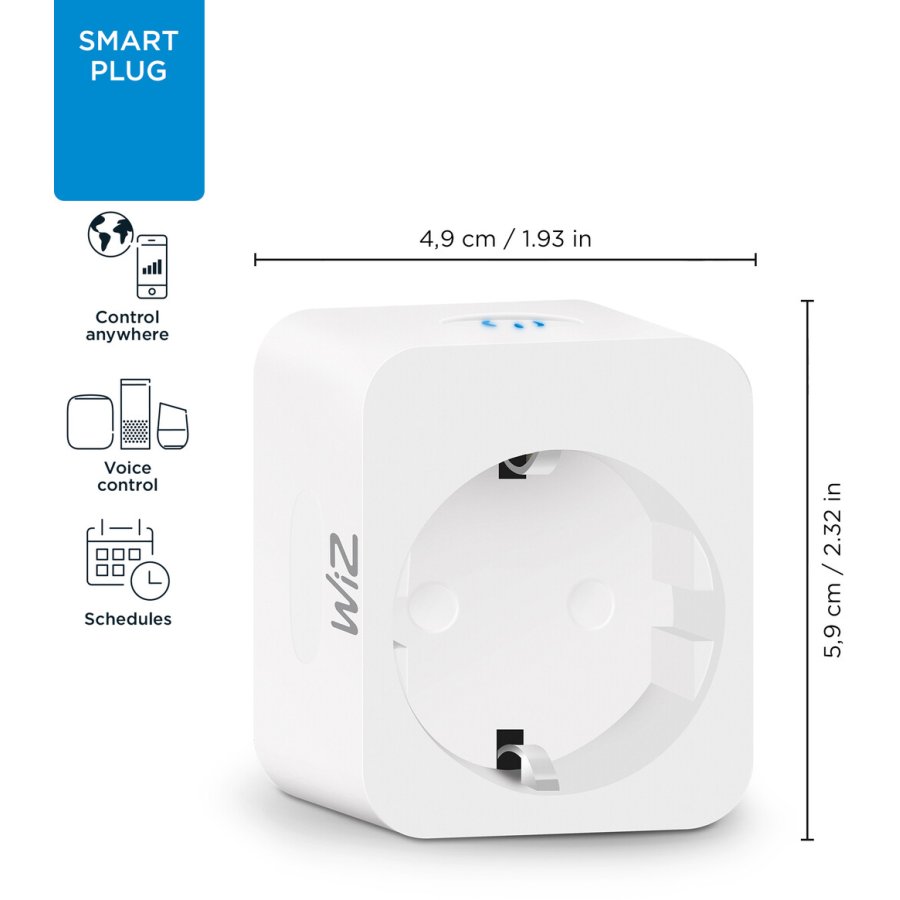 WIZ Smart Stikkontakt, Hvid