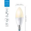 WIZ Dmpbar C37 Wi-Fi LED Pre E14 40W, Hvid