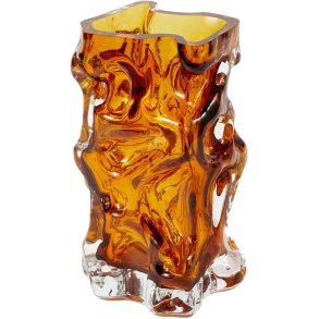 Polspotten Ice Vase H29 cm, Ocker
