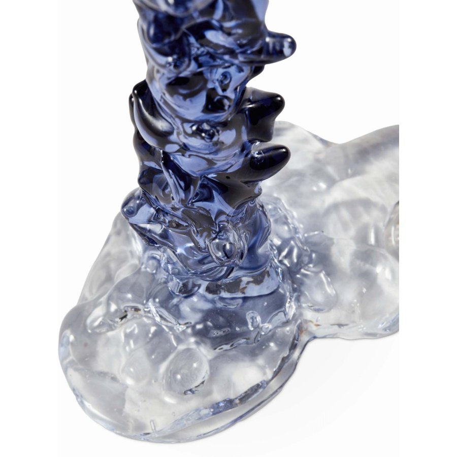 POLSPOTTEN Drip Lysestage H25 cm, Mrkebl