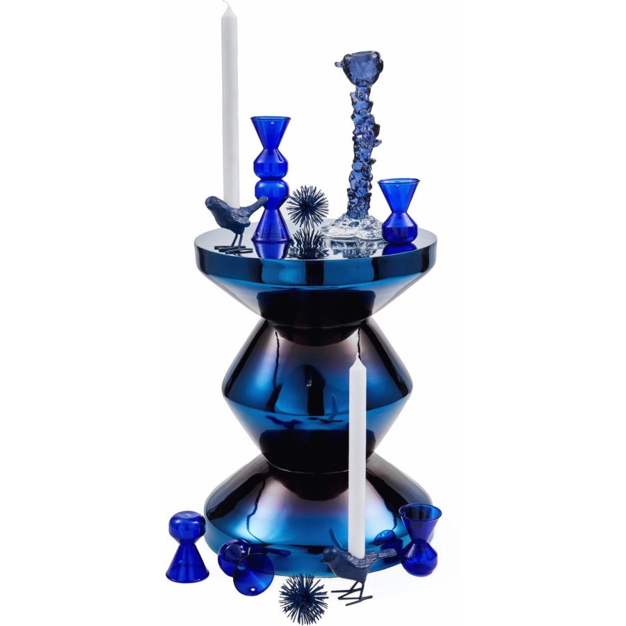 POLSPOTTEN Drip Lysestage H25 cm, Mrkebl