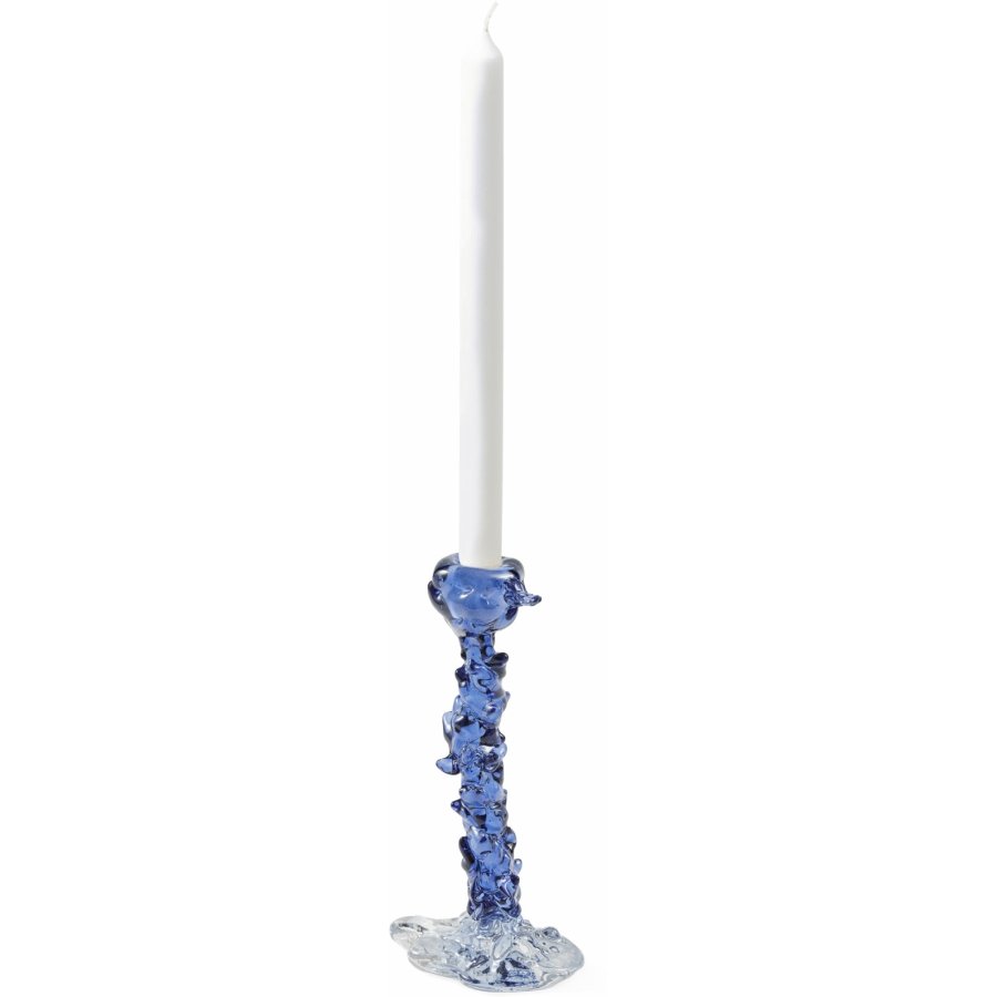 POLSPOTTEN Drip Lysestage H25 cm, Mrkebl
