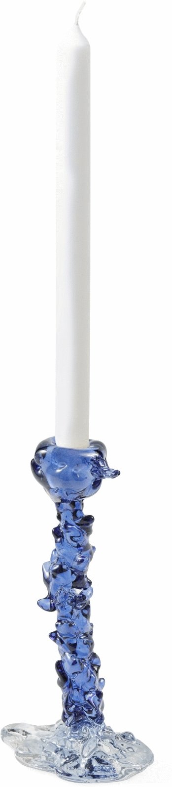 POLSPOTTEN Drip Lysestage H25 cm, Mrkebl