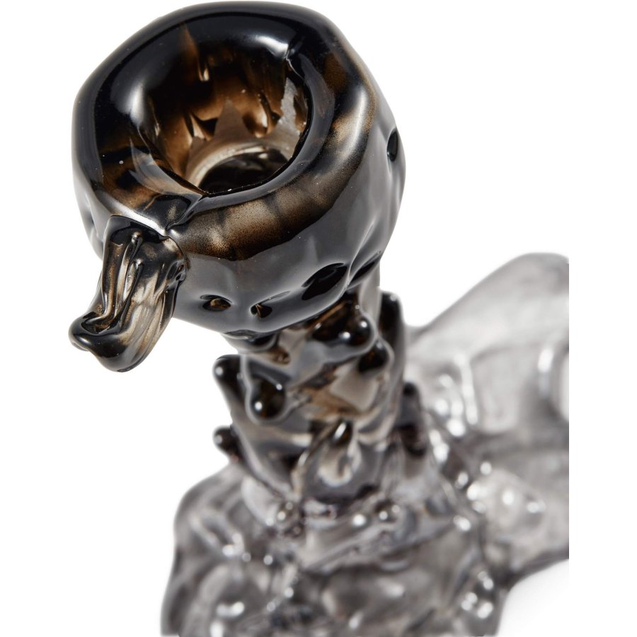 POLSPOTTEN Drip Kerzenstnder H14cm, Schwarz