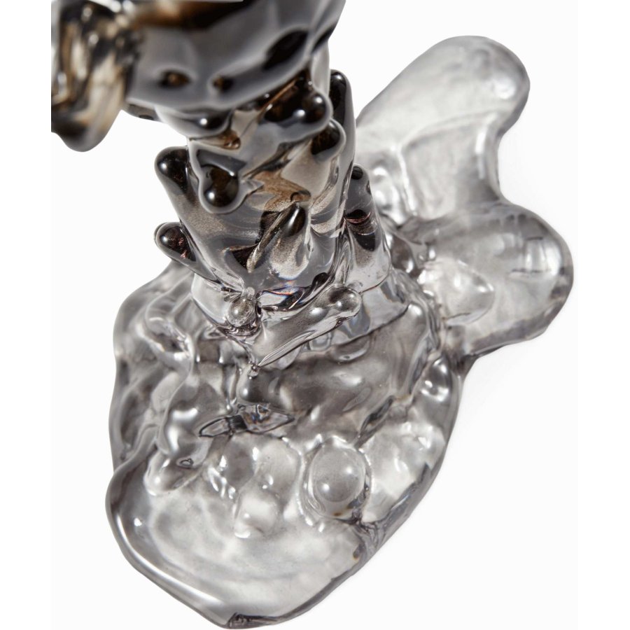 POLSPOTTEN Drip Kerzenstnder H14cm, Schwarz