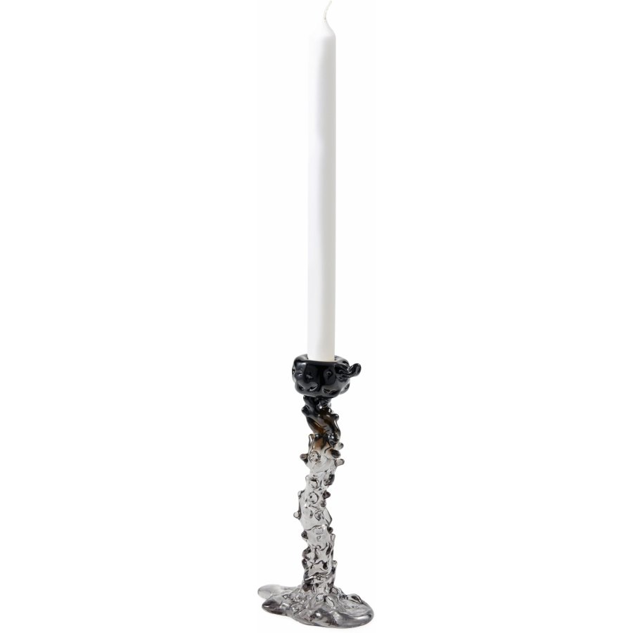 POLSPOTTEN Drip Kerzenstnder H25cm, Schwarz