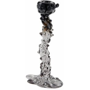 POLSPOTTEN Drip Kerzenstnder H25cm, Schwarz