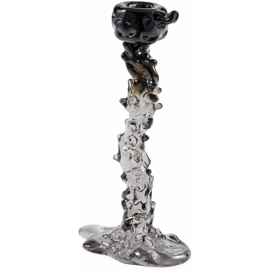 POLSPOTTEN Drip Kerzenstnder H25cm, Schwarz