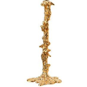 POLSPOTTEN Drip Lysestage H50 cm, Guld