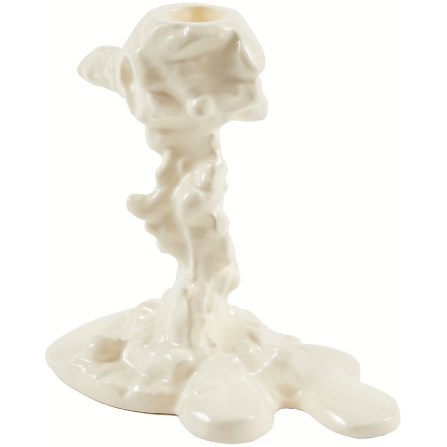 POLSPOTTEN Drip Lysestage H14 cm, Hvid