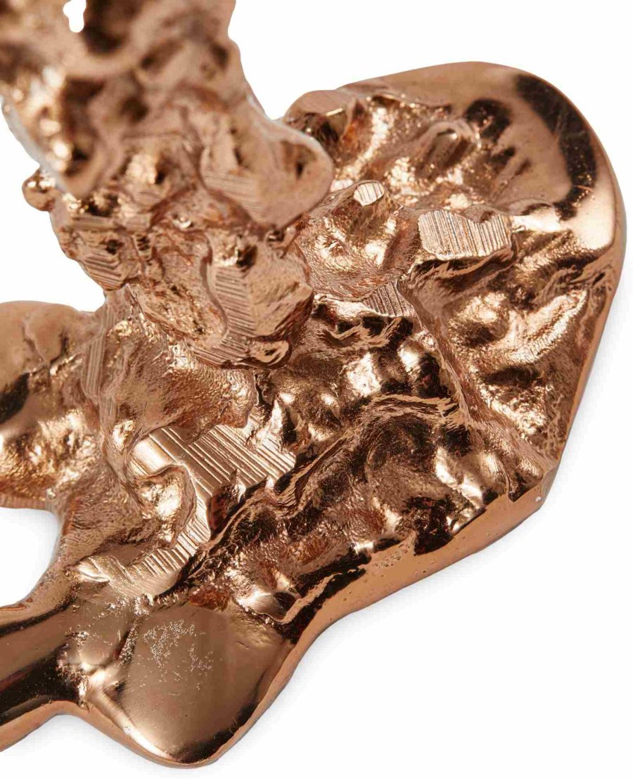 POLSPOTTEN Drip Lysestage H7 cm, Rose Gold