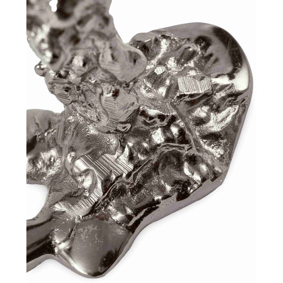 POLSPOTTEN Drip Kerzenstnder H7cm, Schwarzes Nickel