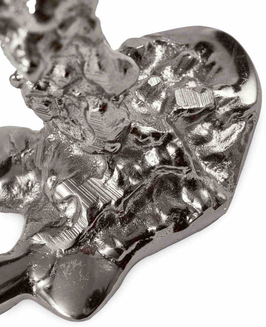 POLSPOTTEN Drip Kerzenstnder H7cm, Schwarzes Nickel