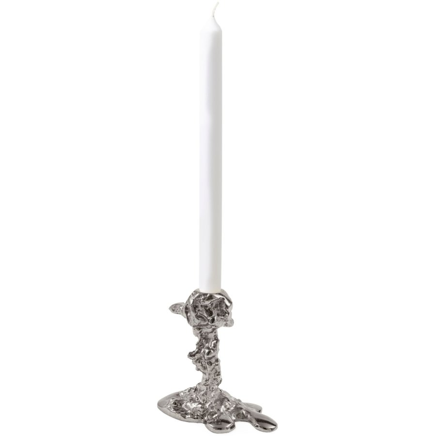 POLSPOTTEN Drip Kerzenstnder H7cm, Schwarzes Nickel