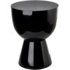 POLSPOTTEN Tam Tam Hocker H46 cm, Schwarz