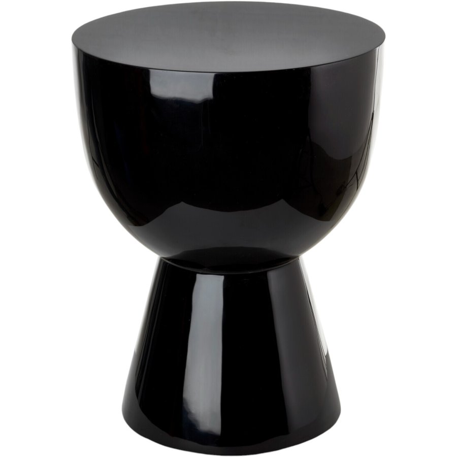 POLSPOTTEN Tam Tam Hocker H46 cm, Schwarz