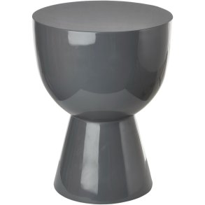 POLSPOTTEN Tam Tam Beistelltisch H46 cm, Dunkelgrau