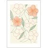 Poster & Frame by Vima Poster Frken Rose 50x70 cm