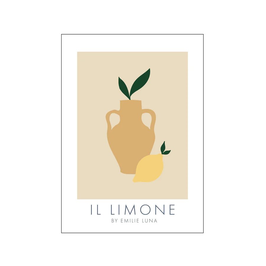 Poster & Frame Emilie Luna Poster Il Limone 02 A3