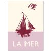 Poster & Frame Double Merrick Poster La Mer Pink A2