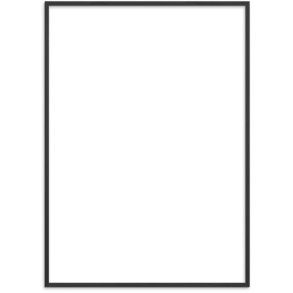 Poster & Frame Ramme A3, Sort